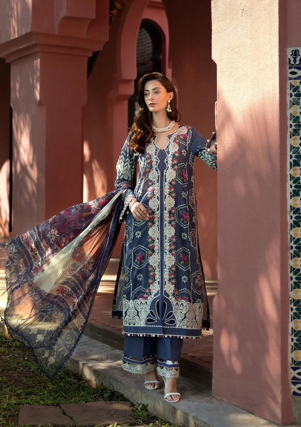 Elaf - Signature Embroidered Lawn Collection '25