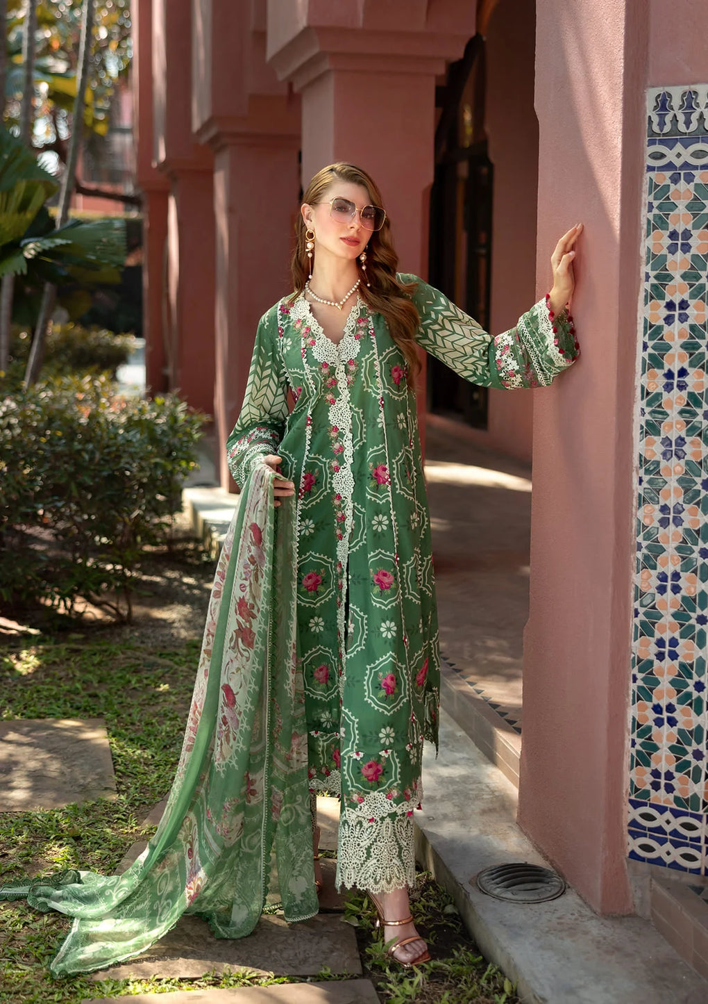 Elaf - Signature Embroidered Lawn Collection '25