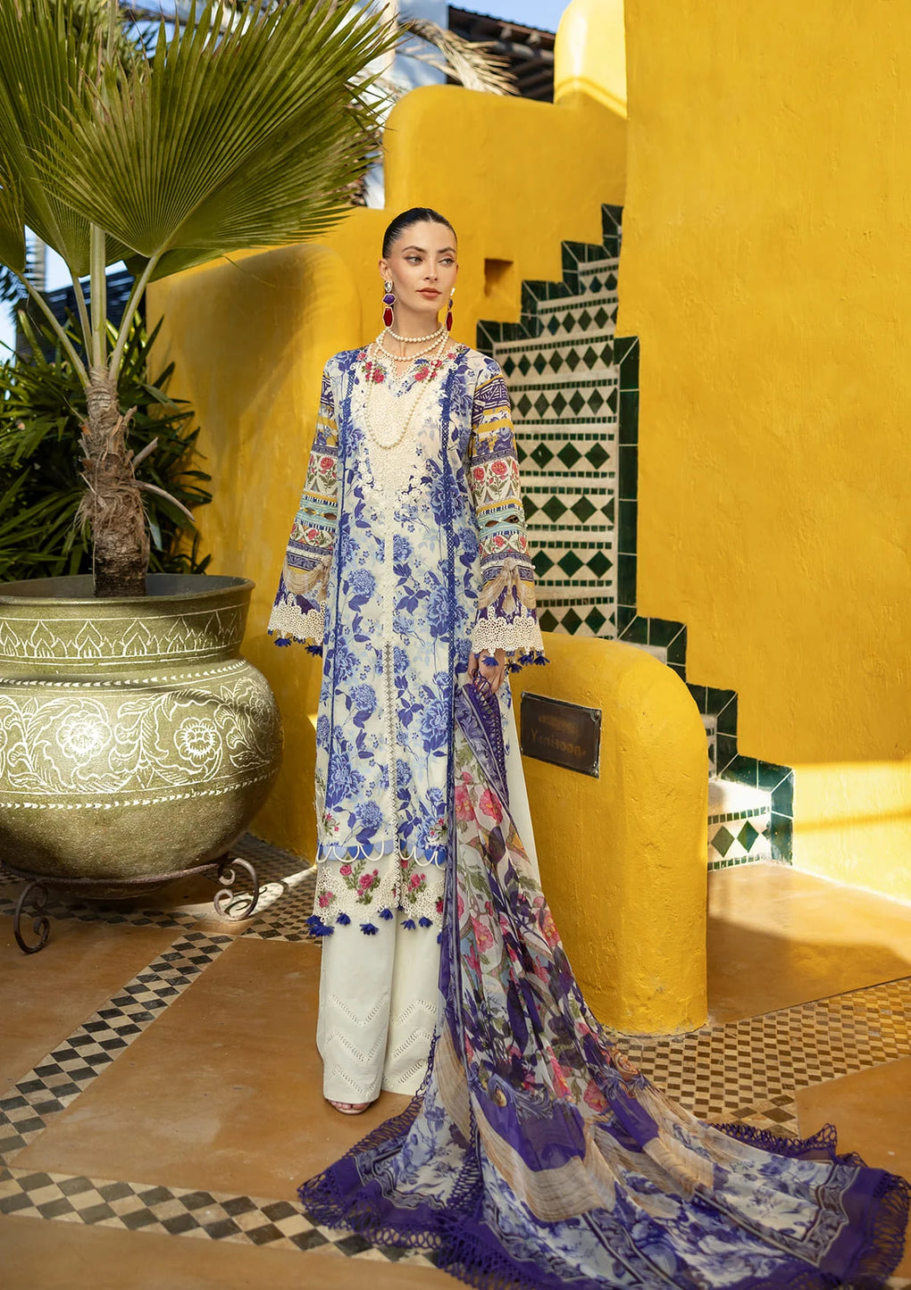 Elaf - Signature Embroidered Lawn Collection '25