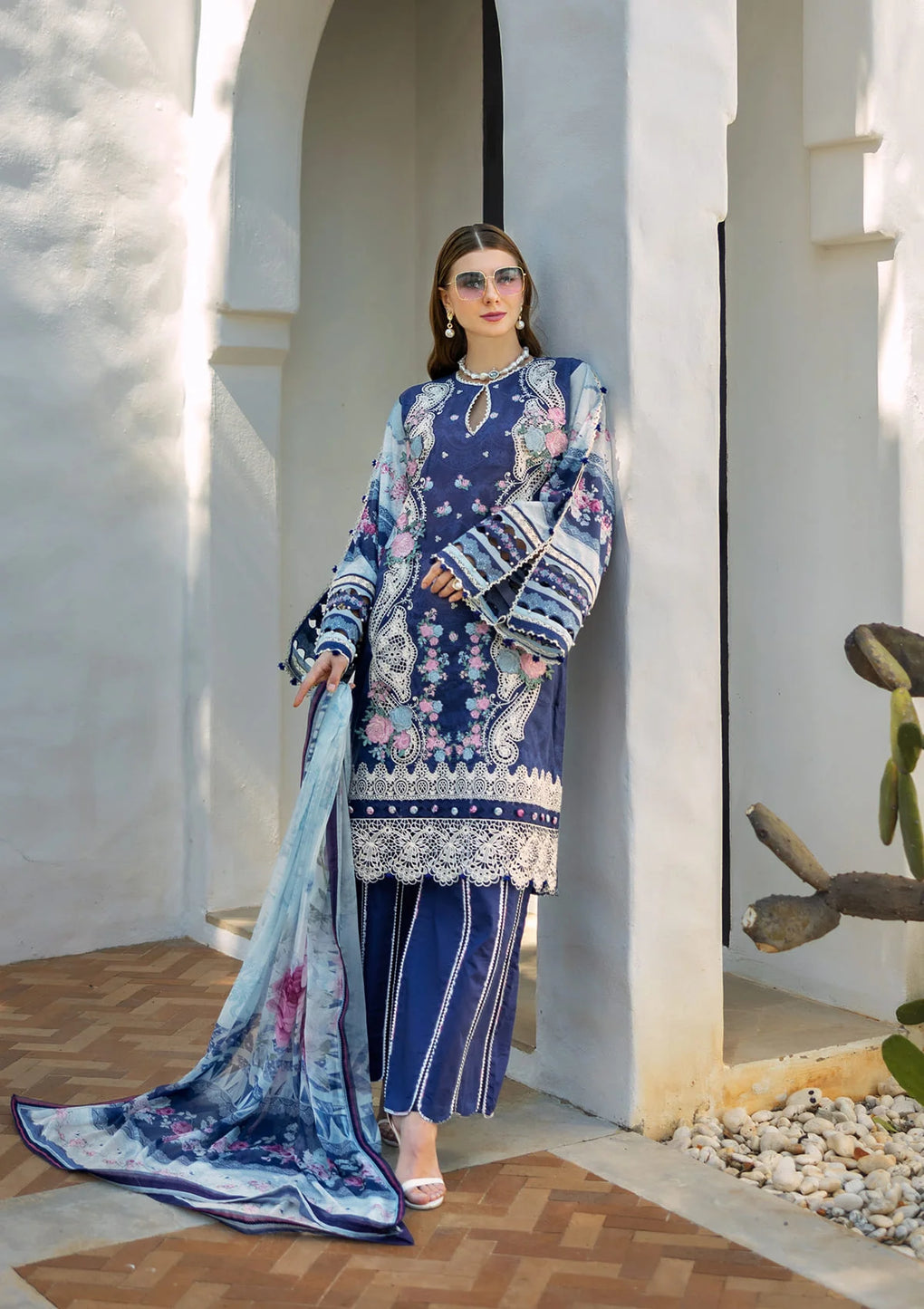 Elaf - Signature Embroidered Lawn Collection '25