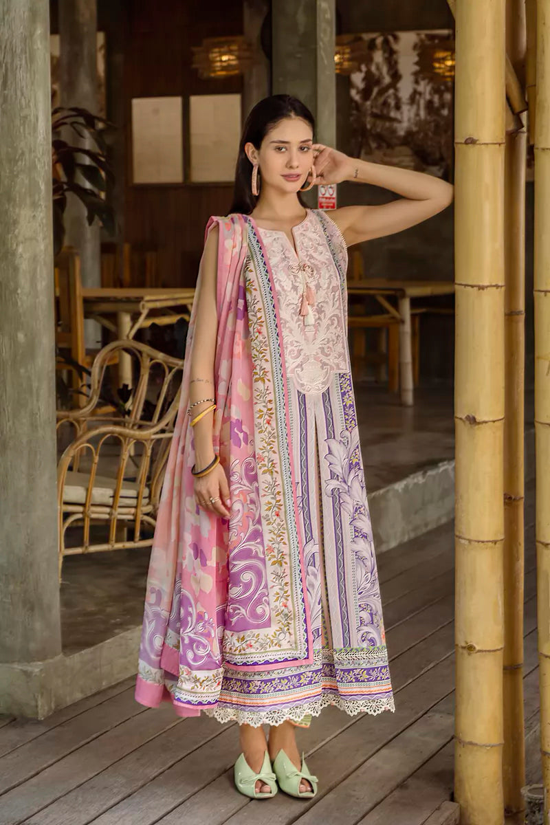 Roheenaz - Ethereal Bloom Embroidered Print Collection '25