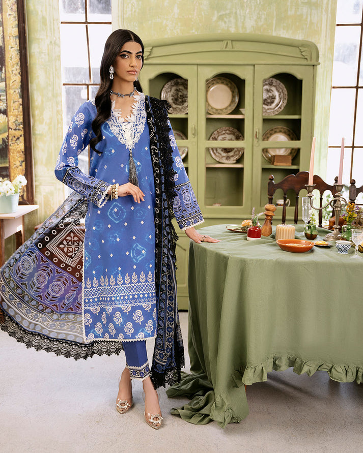 Roheenaz - Flora Printed & Embroidered Lawn Vol 3 ’24