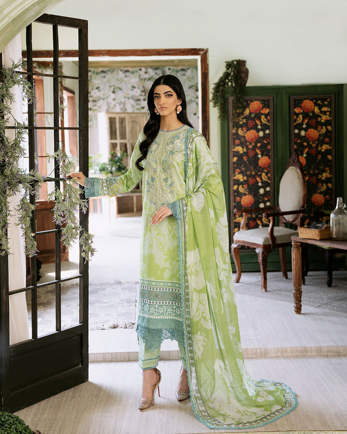 Roheenaz - Flora Printed & Embroidered Lawn Vol 3 ’24