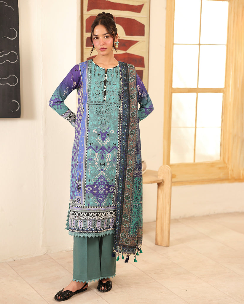 Roheenaz - Pareesa Printed Cambric Collection '25