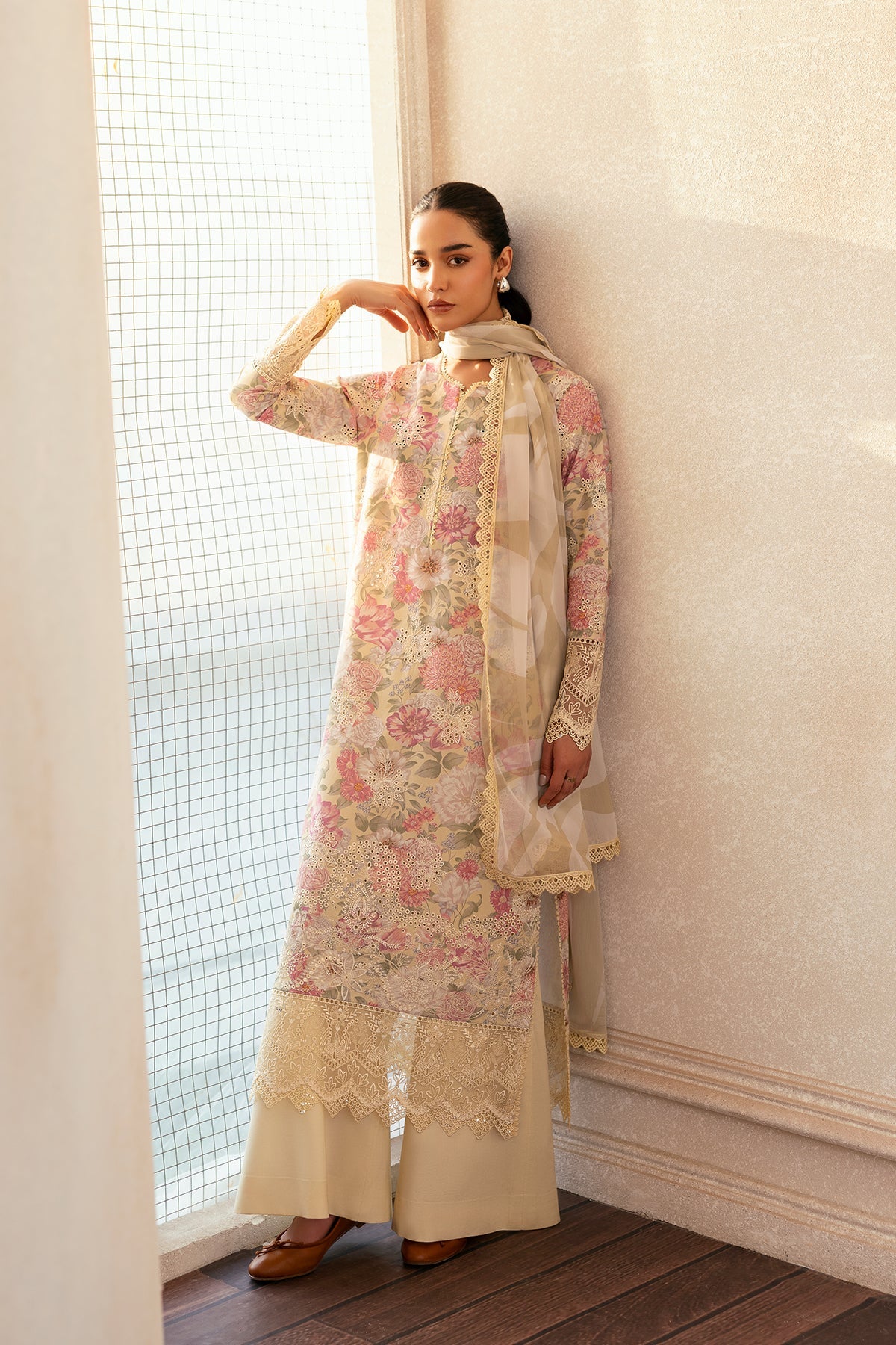 Afrozeh - DayBreak Printed Chikankari Collection '25