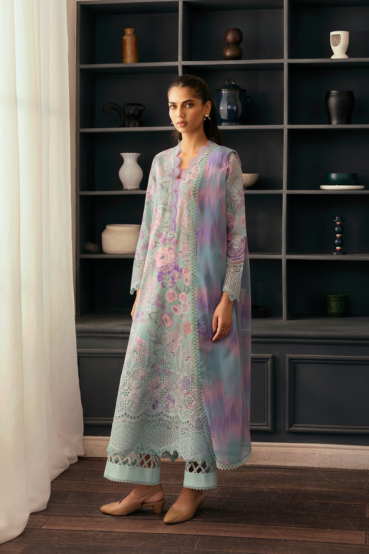 Afrozeh - DayBreak Printed Chikankari Collection '25