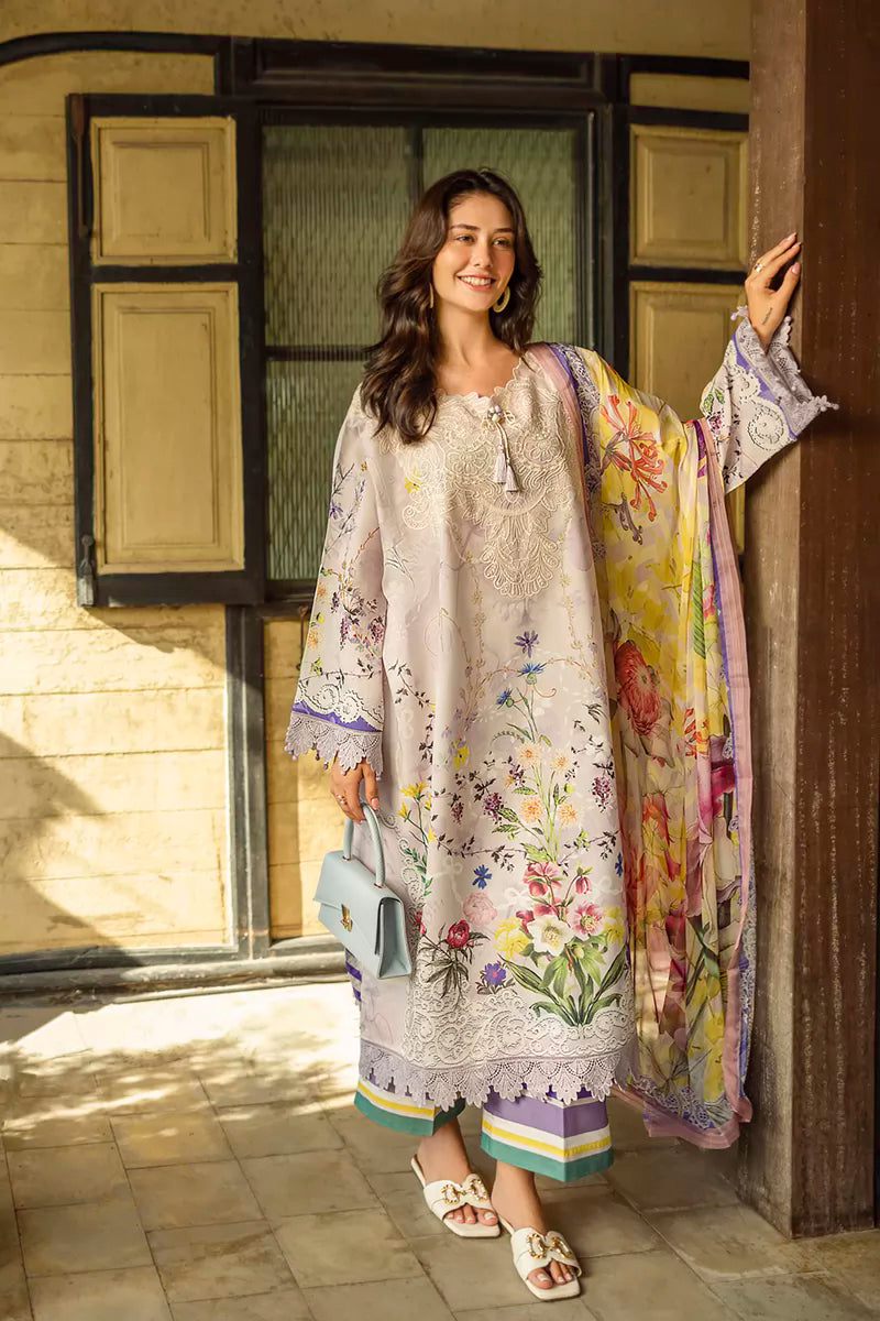 Roheenaz - Ethereal Bloom Embroidered Print Collection '25