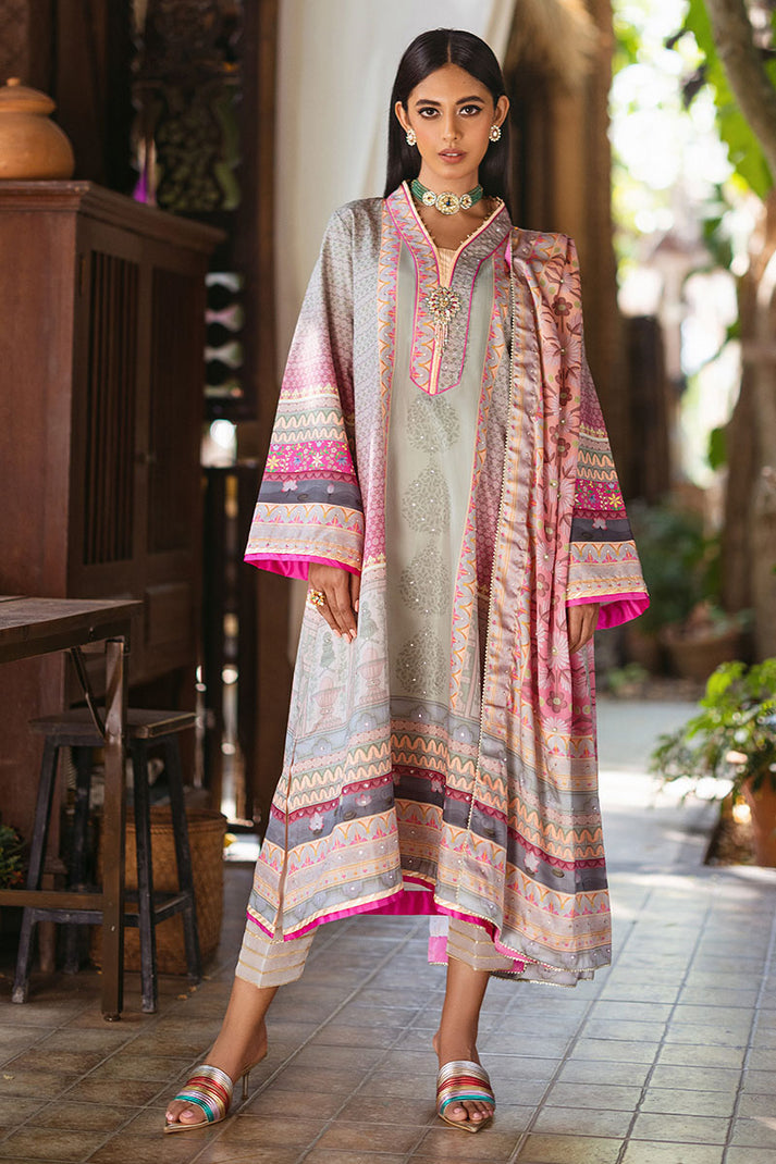 Mushq - Nirvana Printed & Embellished Silk Collection '24