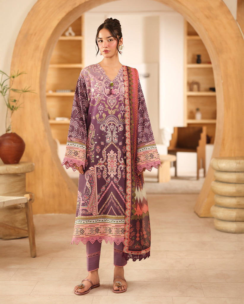 Roheenaz - Pareesa Printed Cambric Collection '25