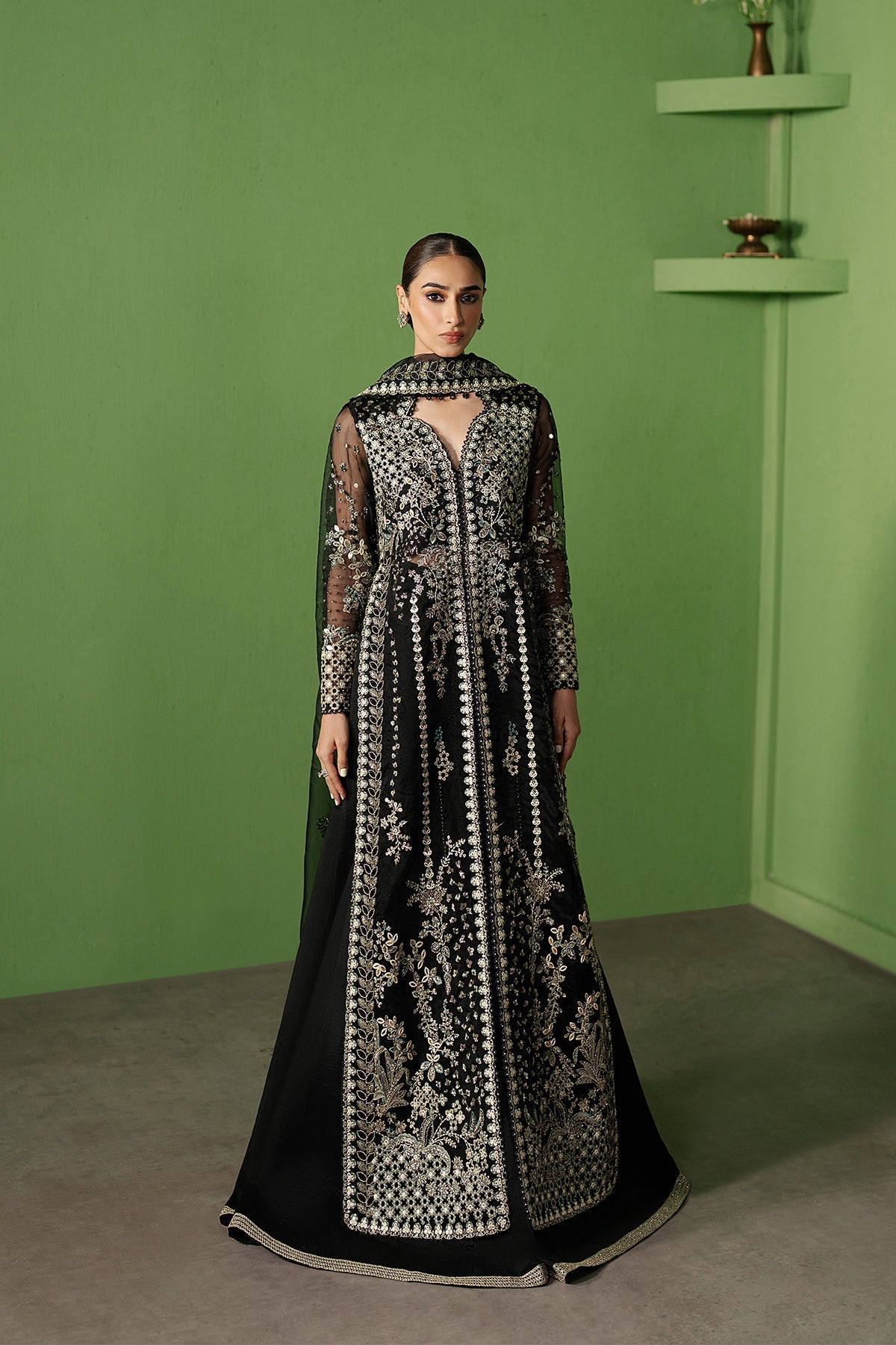 Ayzel - Pehli Nazar Festive Chiffon Unstitched '25
