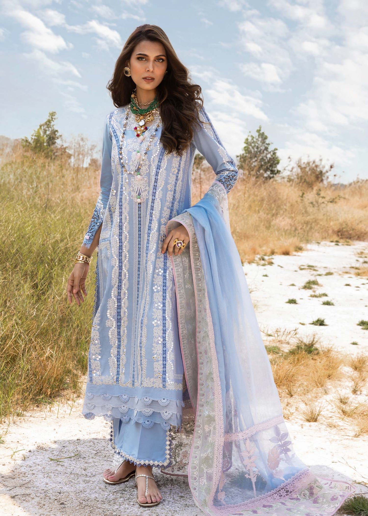 Saira Shakira - Unstitched Lawn '25