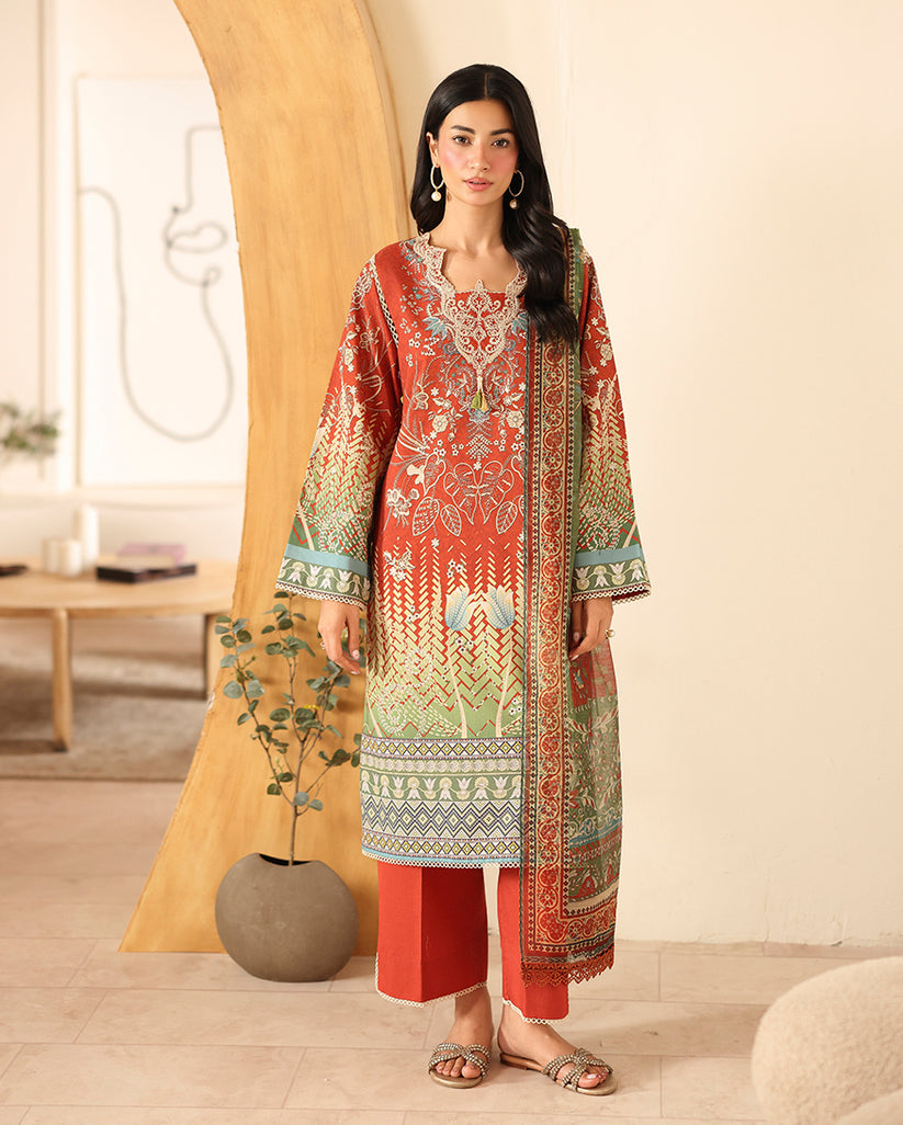 Roheenaz - Pareesa Printed Cambric Collection '25
