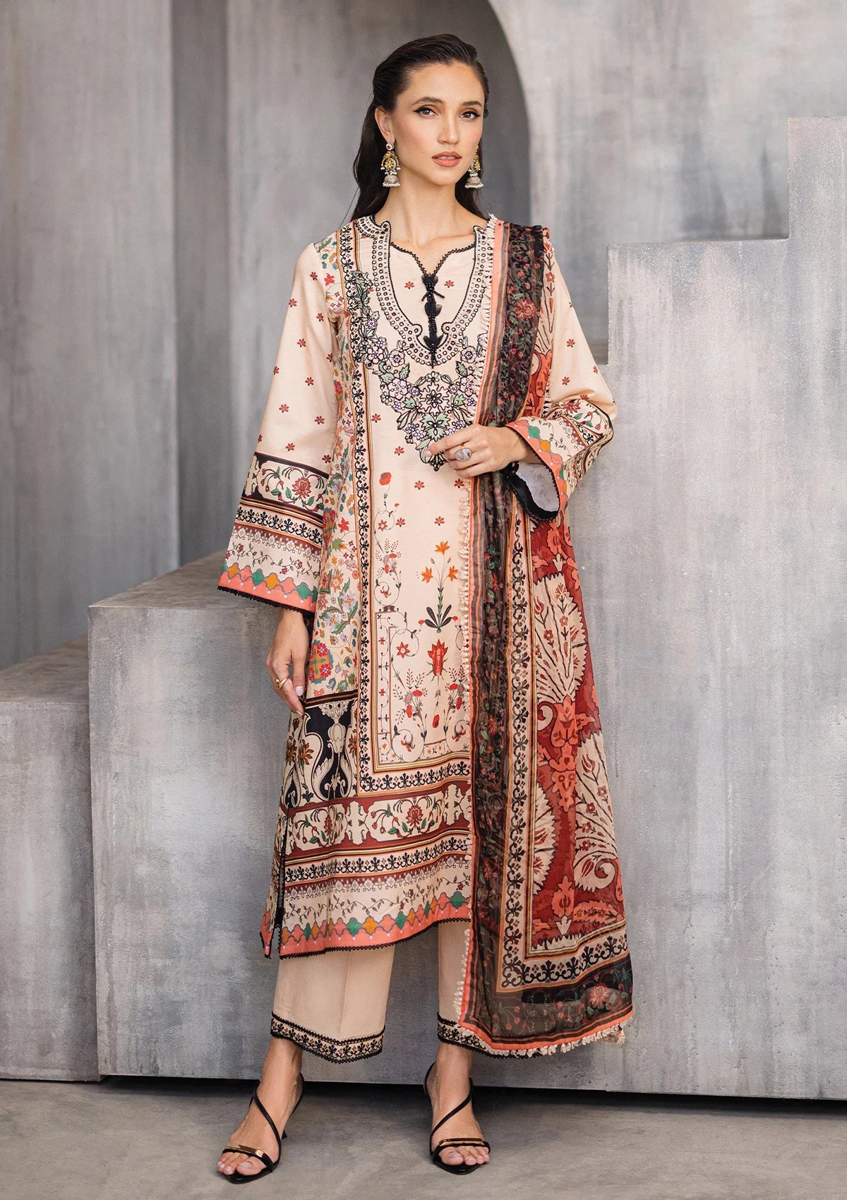 Roheenaz - Azalea Printed Lawn Vol 2 '24