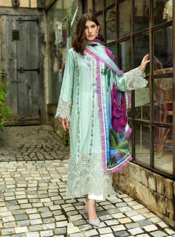 Roheenaz - Flanerie Unstitched Lawn ’25 Vol 1
