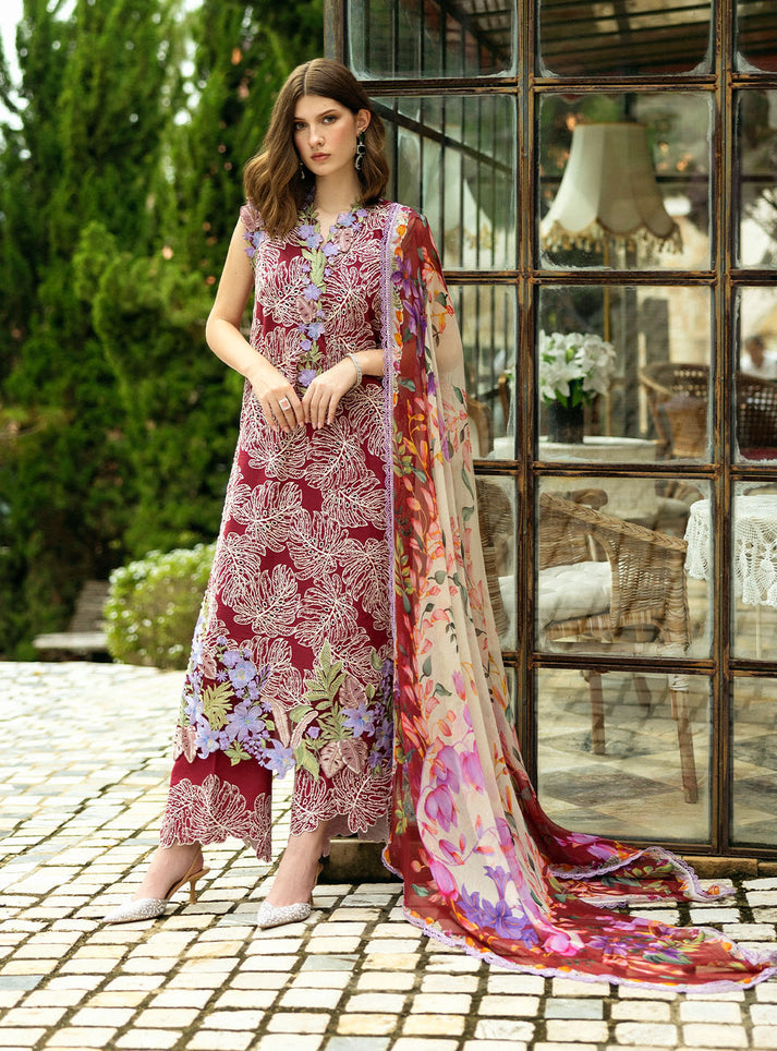 Roheenaz - Flanerie Unstitched Lawn ’25 Vol 1