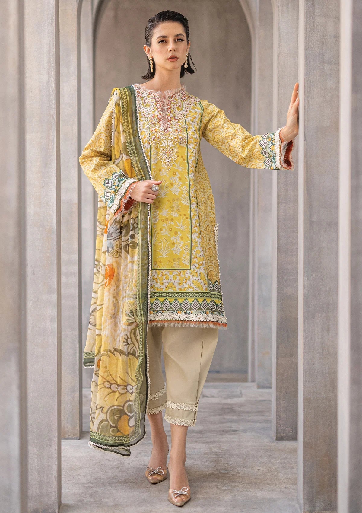 Roheenaz - Azalea Printed Lawn Vol 2 '24