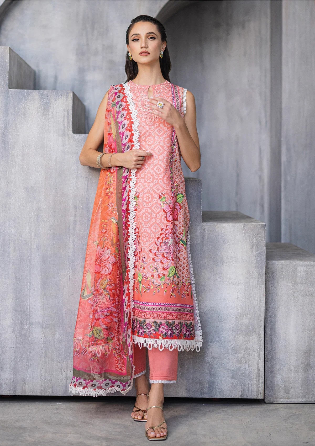 Roheenaz - Azalea Printed Lawn Vol 2 '24