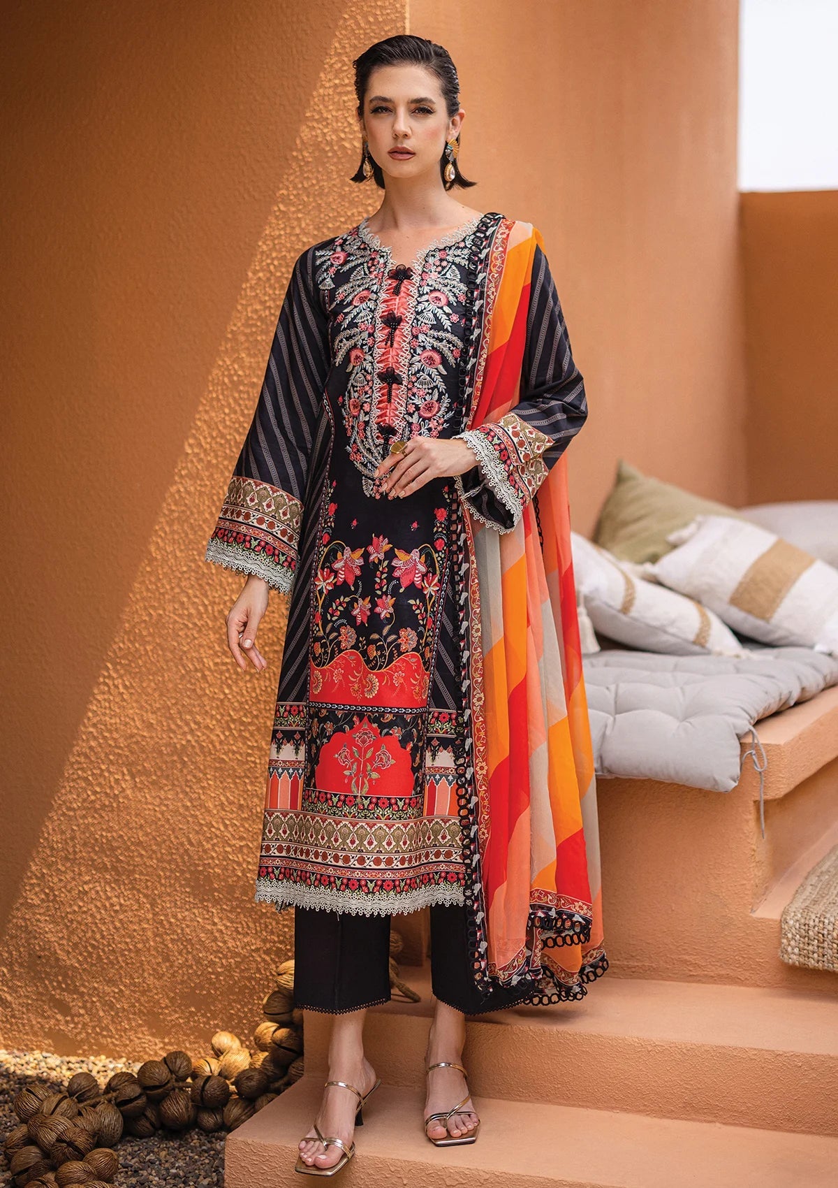 Roheenaz - Azalea Printed Lawn Vol 2 '24