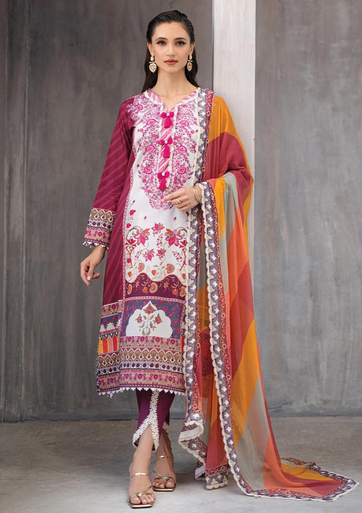 Roheenaz - Azalea Printed Lawn Vol 2 '24
