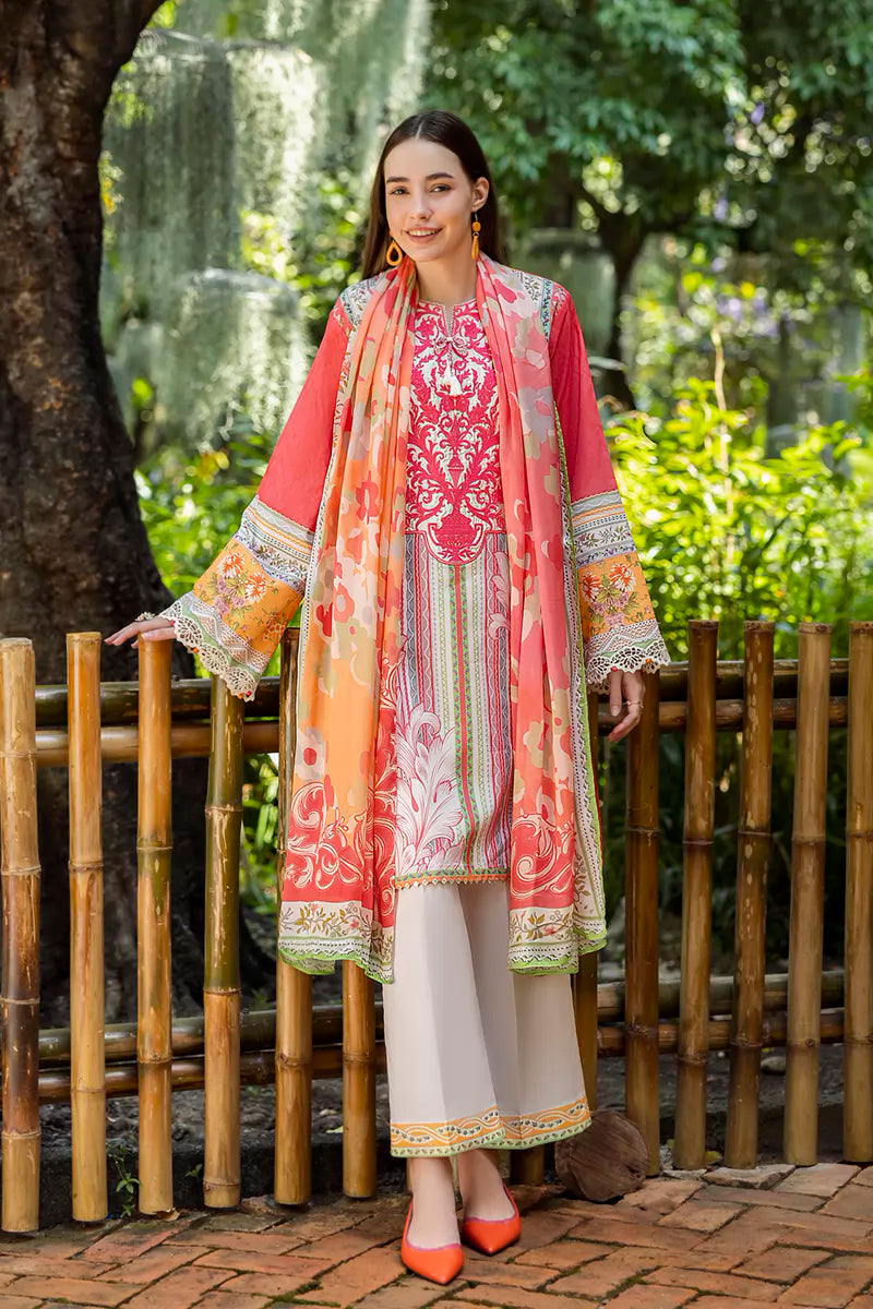 Roheenaz - Ethereal Bloom Embroidered Print Collection '25
