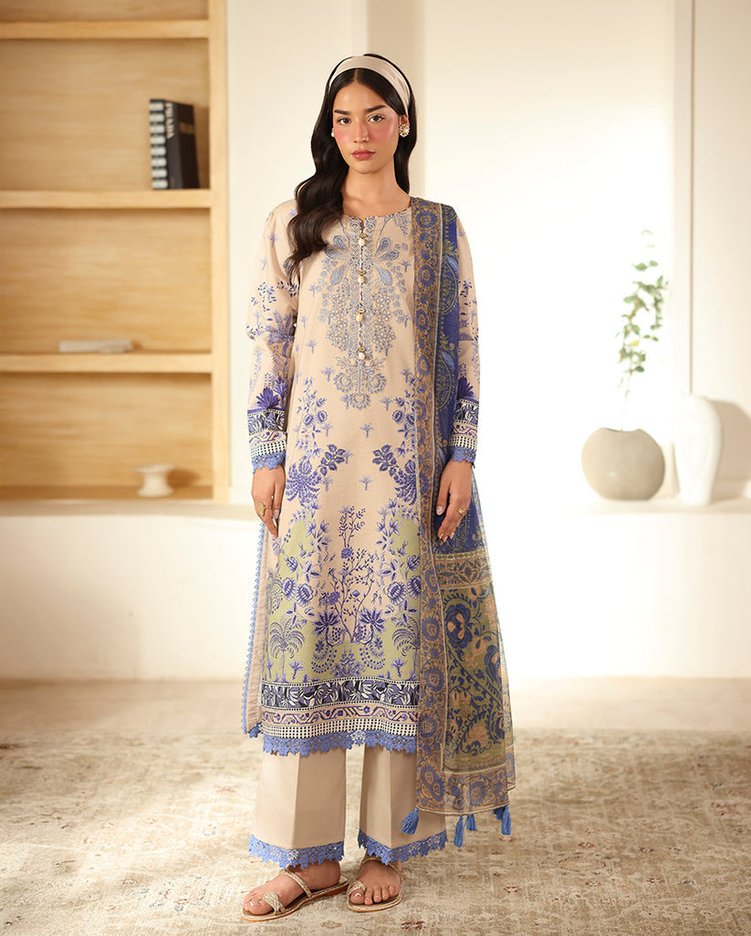 Roheenaz - Pareesa Printed Cambric Collection '25