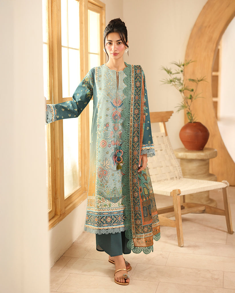 Roheenaz - Pareesa Printed Cambric Collection '25