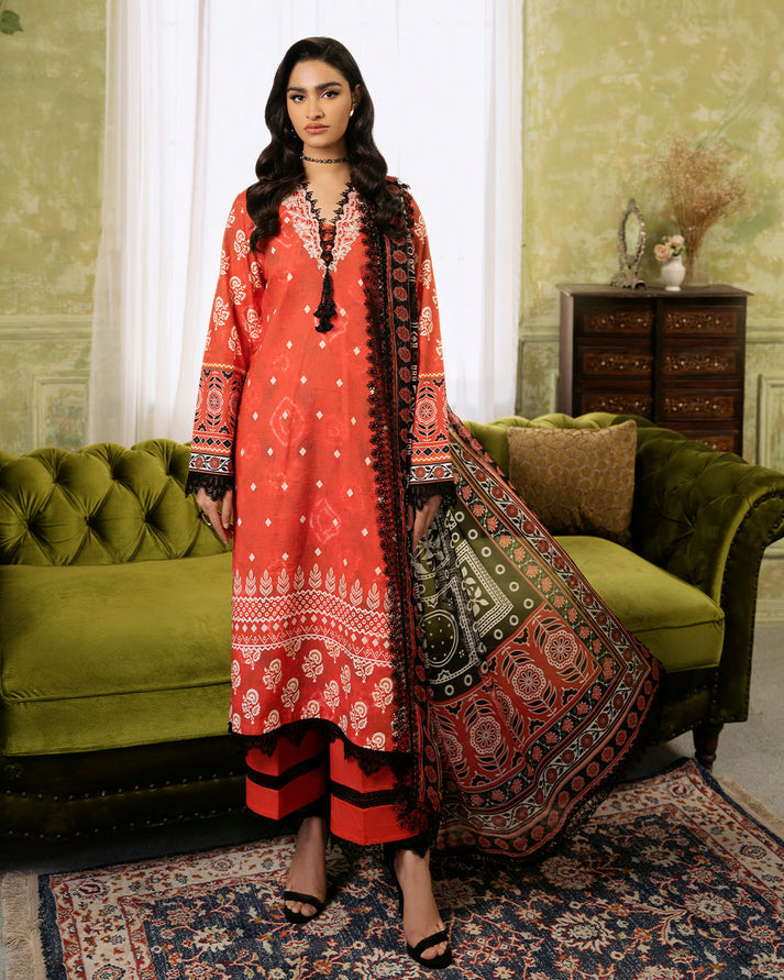 Roheenaz - Flora Printed & Embroidered Lawn Vol 3 ’24