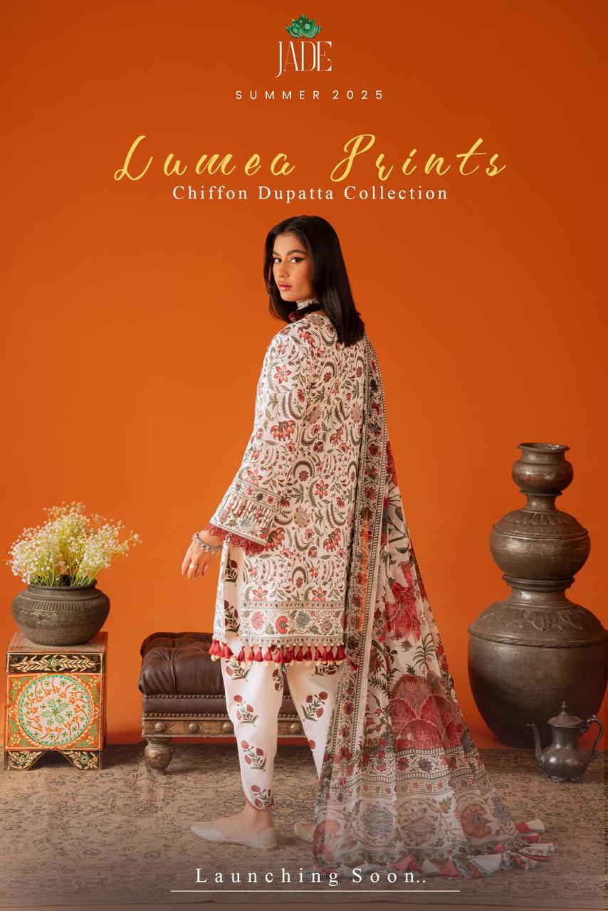Jade - Lumea Prints Chiffon Dupatta Collection '25