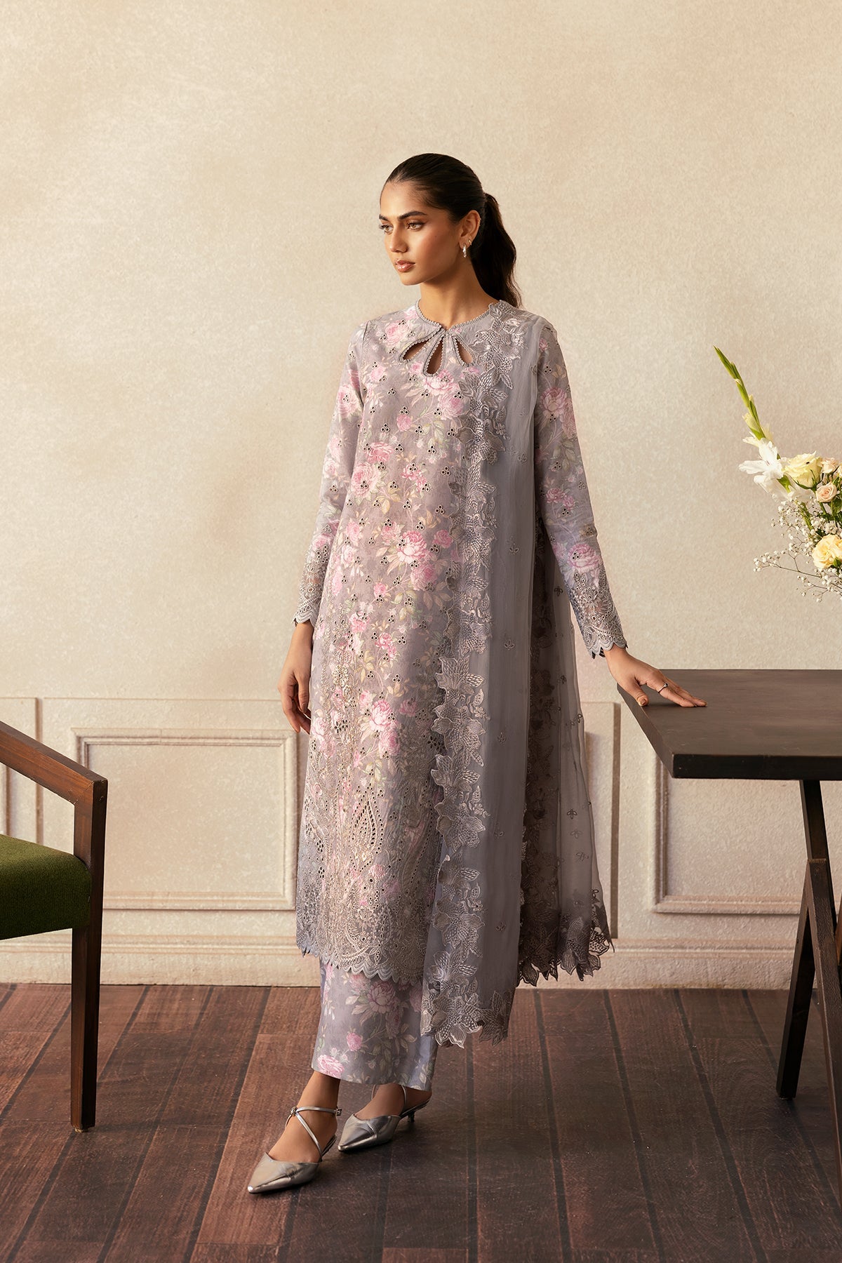 Afrozeh - DayBreak Printed Chikankari Collection '25