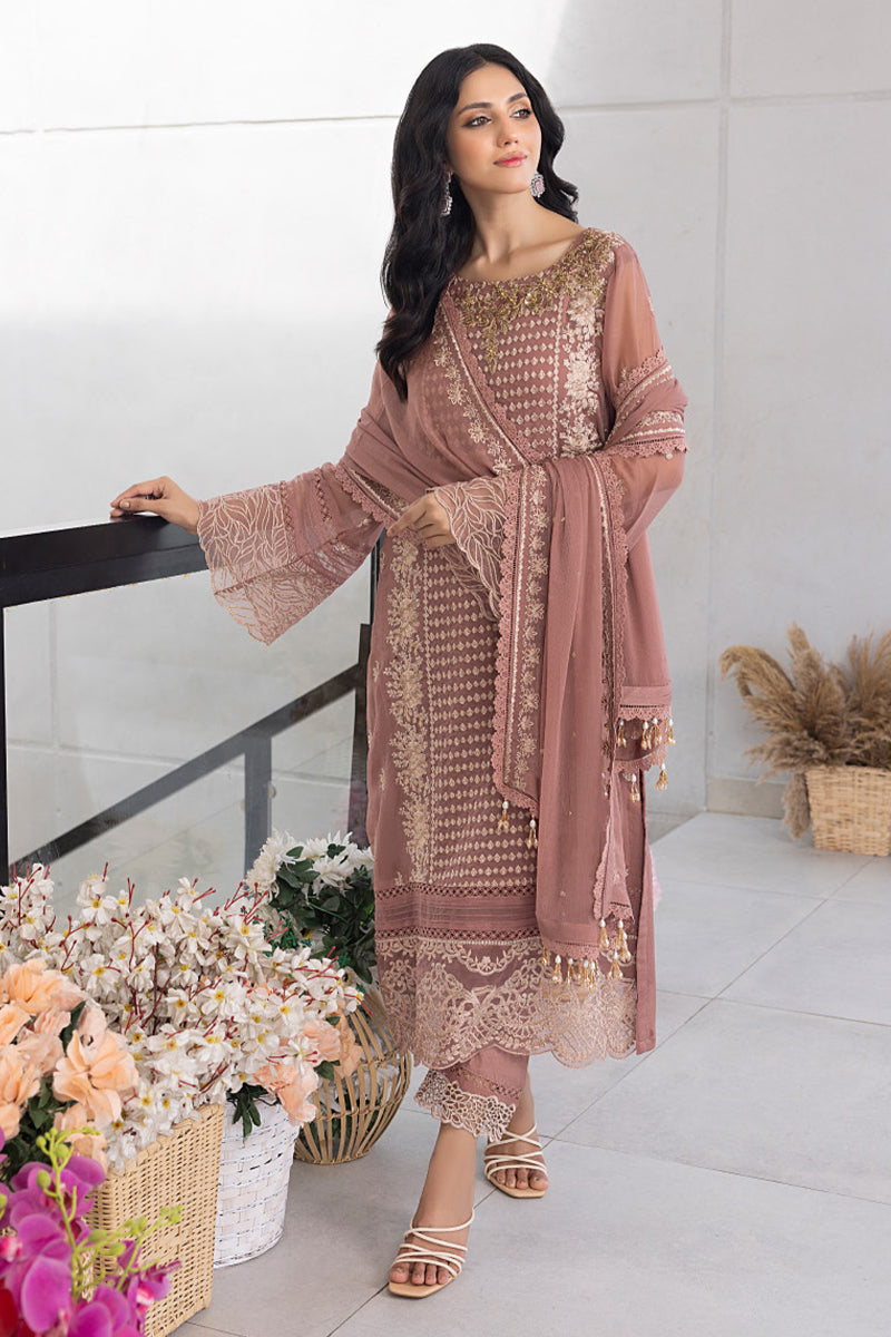 Azure - Eid Ensembles Chiffon 3Pc '23