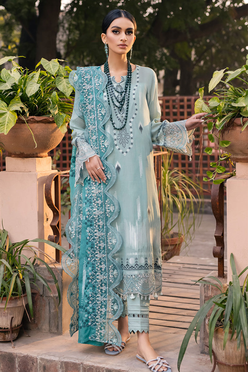 Nureh - Maya Jacquard Unstitched Embroidered Collection