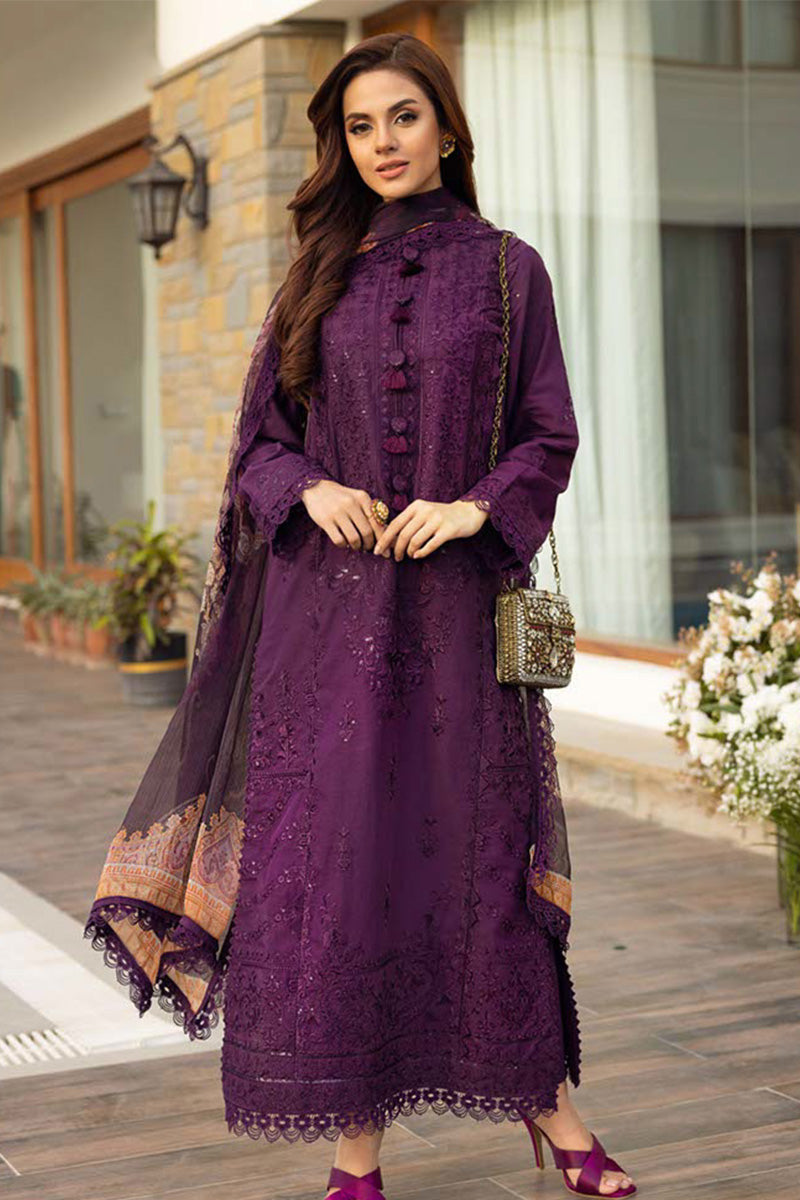 Asim Jofa - Aira Collection - Unstitched Embroidered Lawn '22 Restock