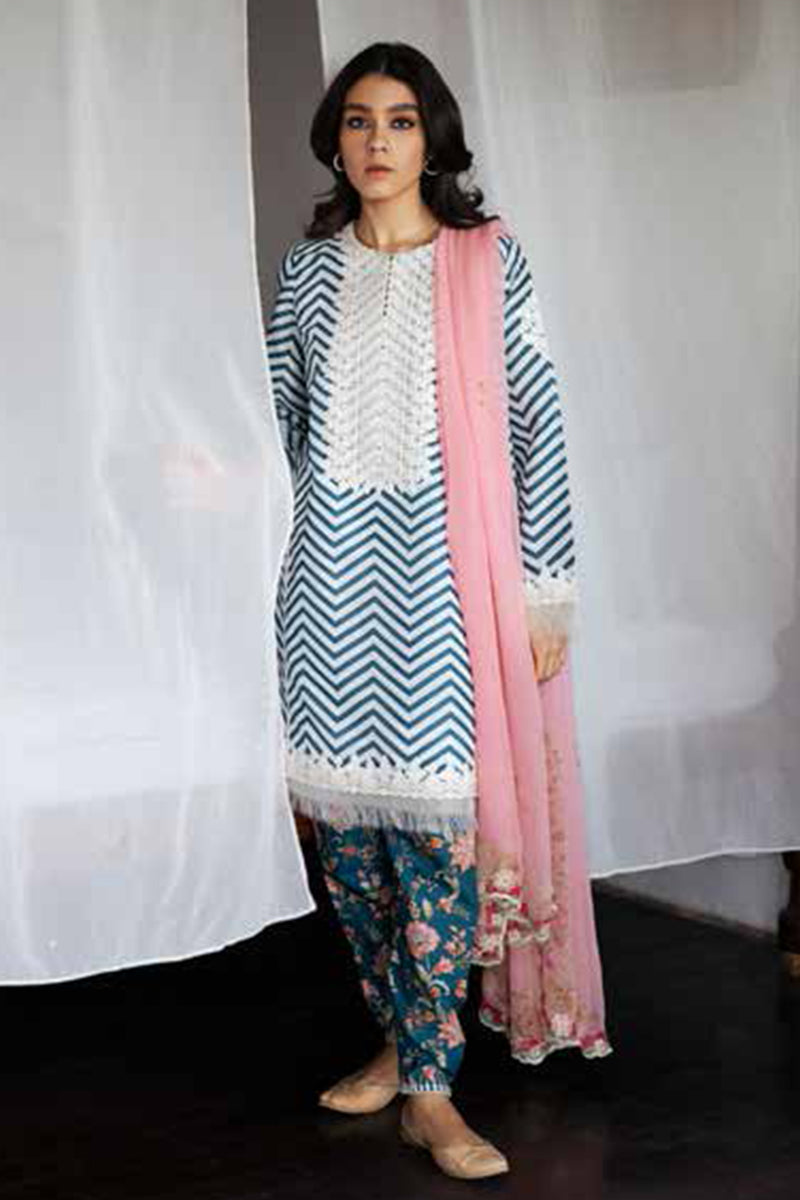 Coco By Zara Shahjahan Unstitched Lawn-II '22