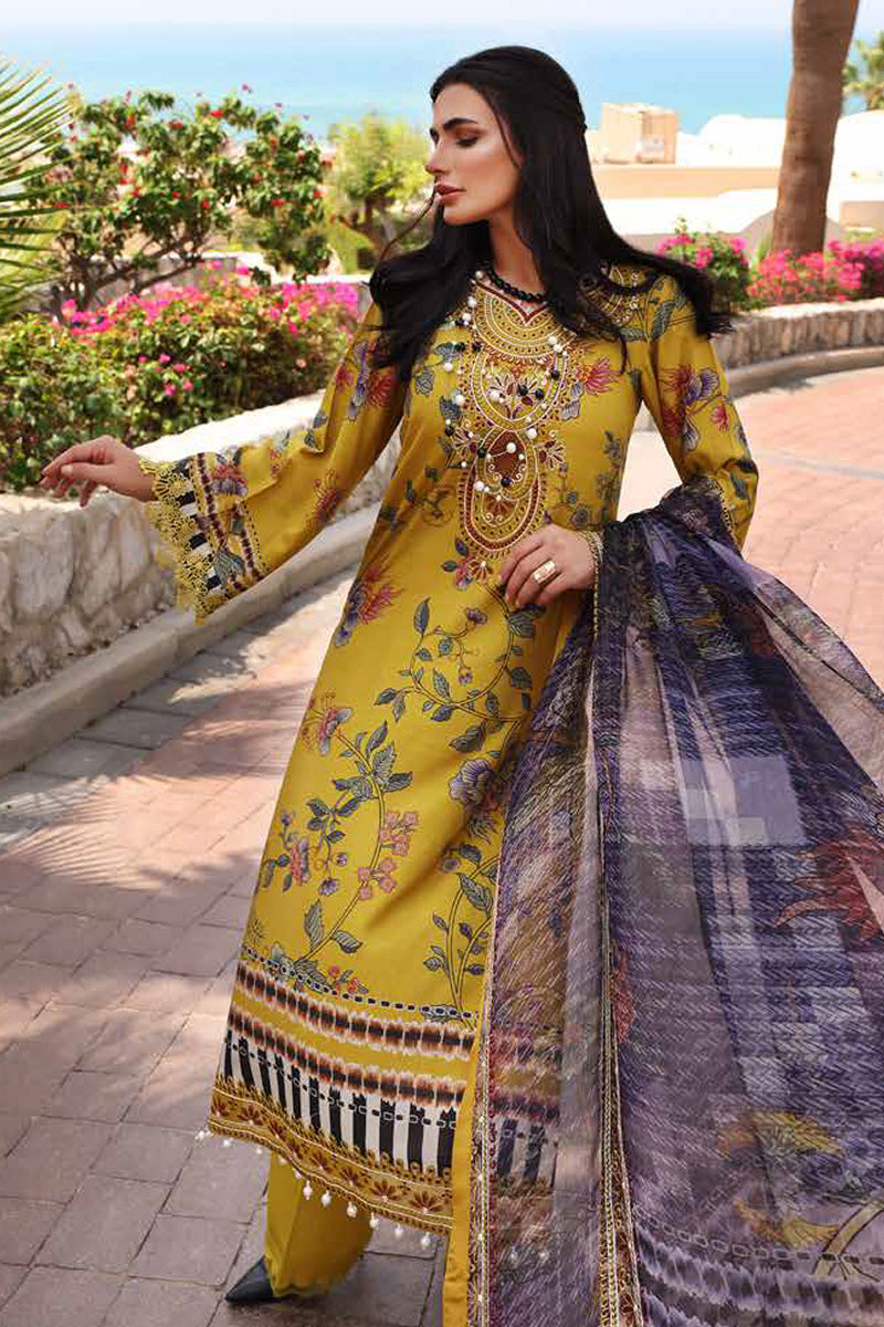 Nureh - Gardenia - Embroidered Linen Collection '22