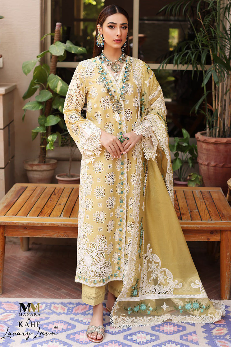 Kahf x Manara Luxury Lawn Collection '22