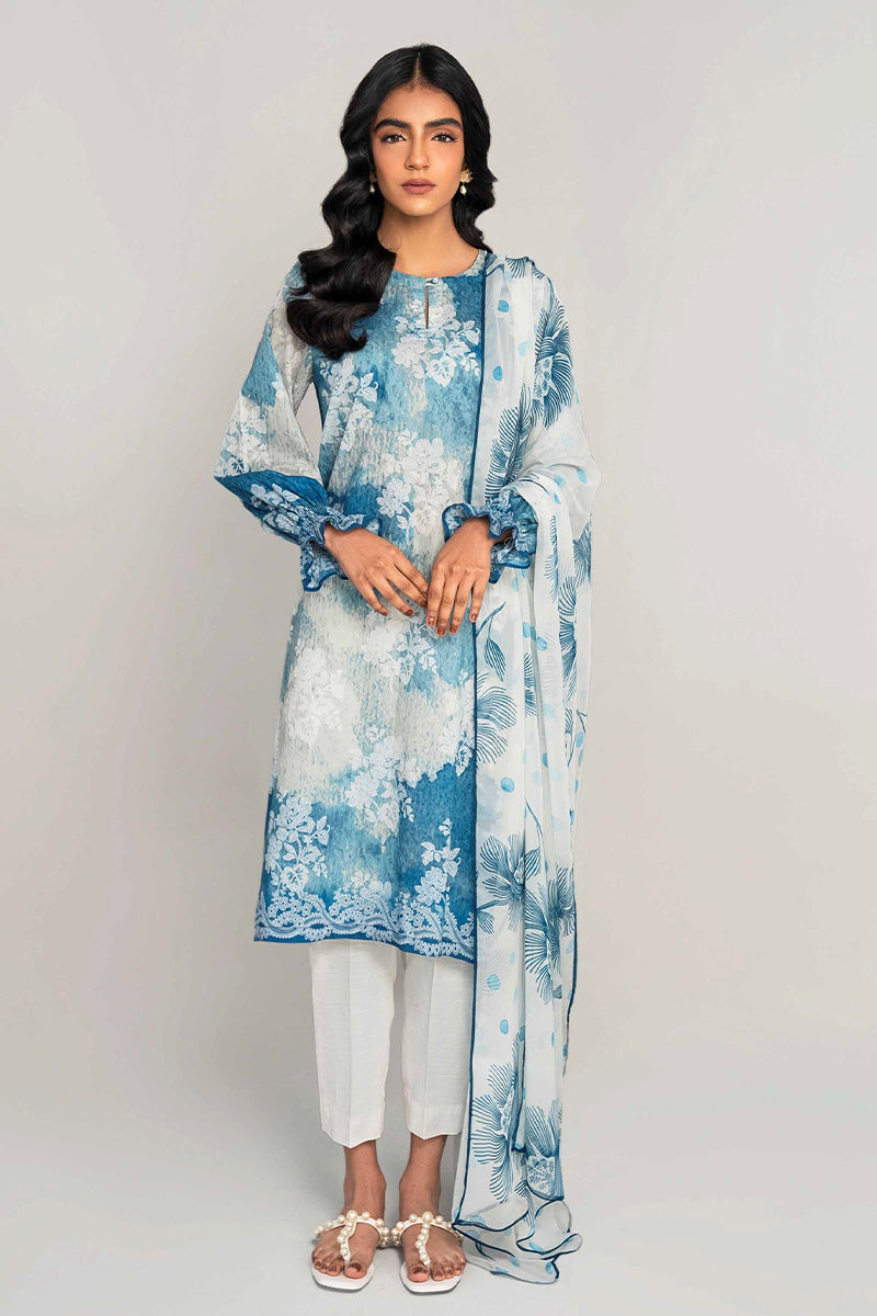 Cross Stitch - Unstitched Daily Lawn Collection