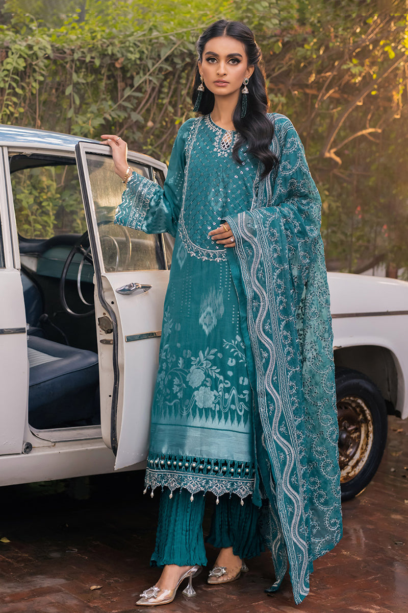 Nureh - Maya Jacquard Unstitched Embroidered Collection
