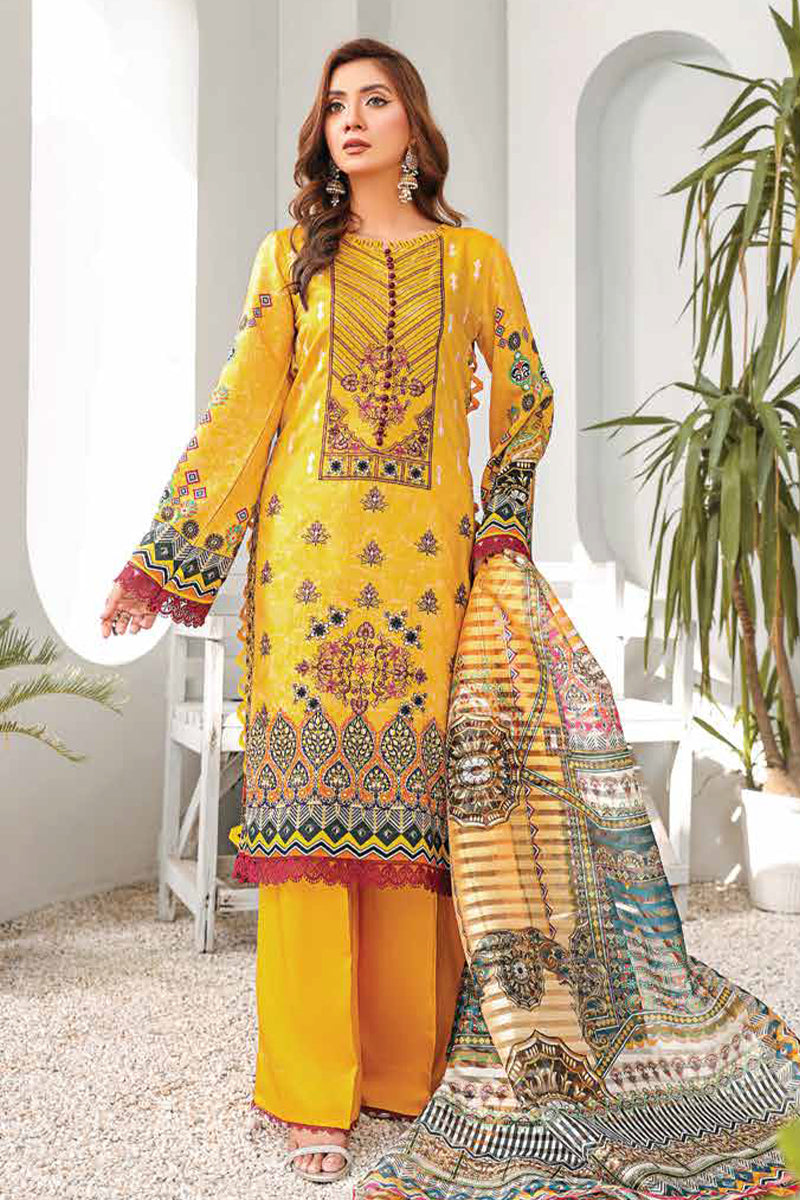 Lala - Kesa Embroidered Print Viscose Collection