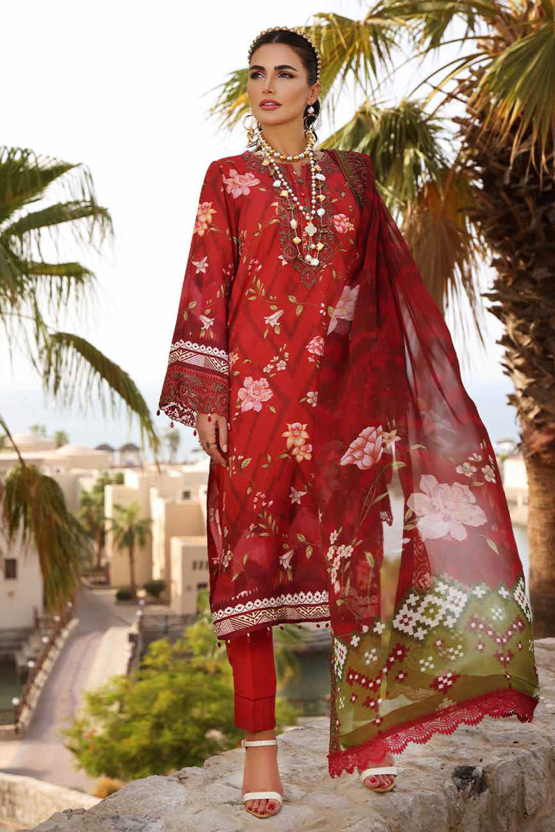 Nureh - Gardenia - Embroidered Linen Collection '22