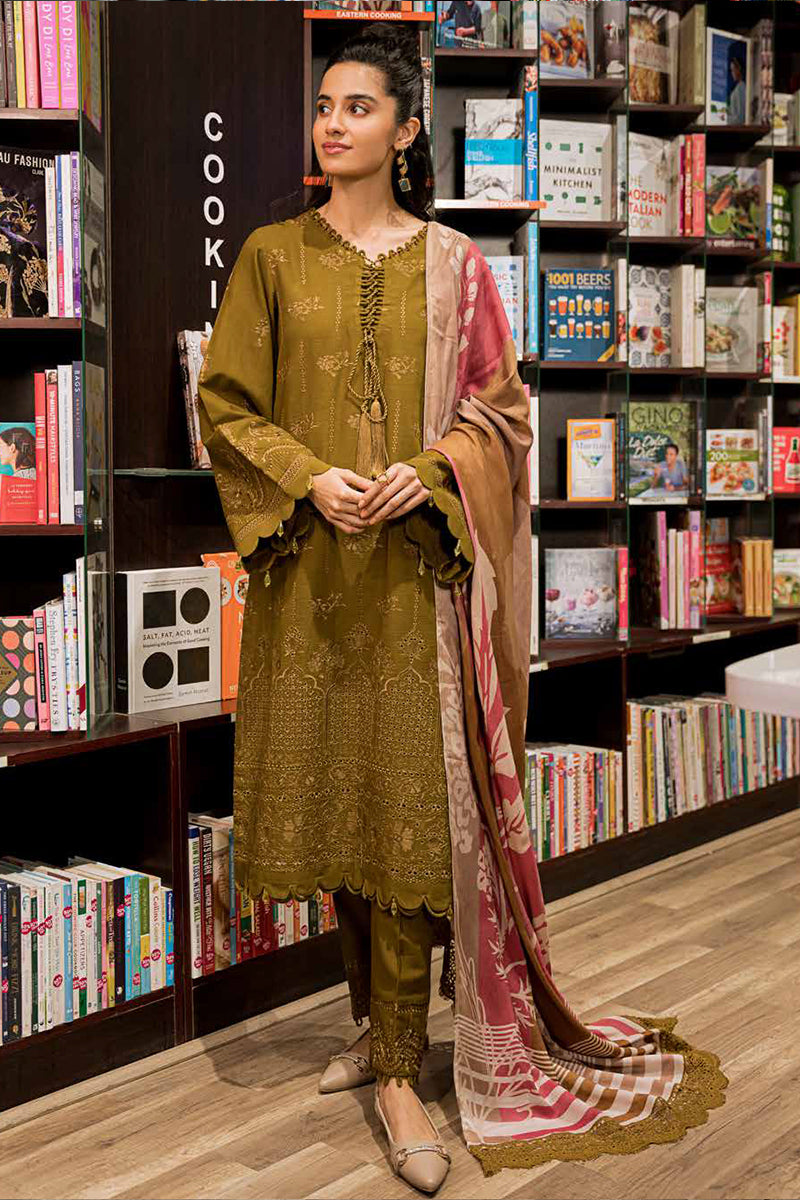 Nureh - Girl Glam Unstitched 3 Piece