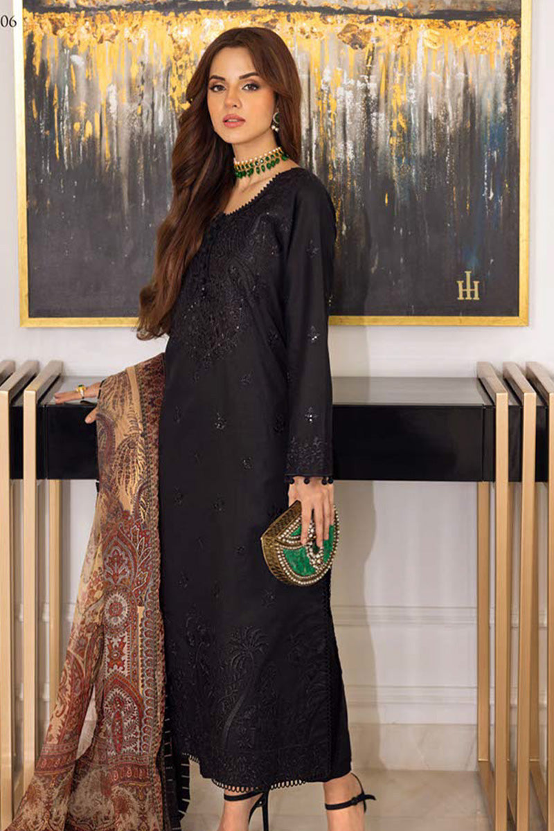 Asim Jofa - Aira Collection - Unstitched Embroidered Lawn '22 Restock