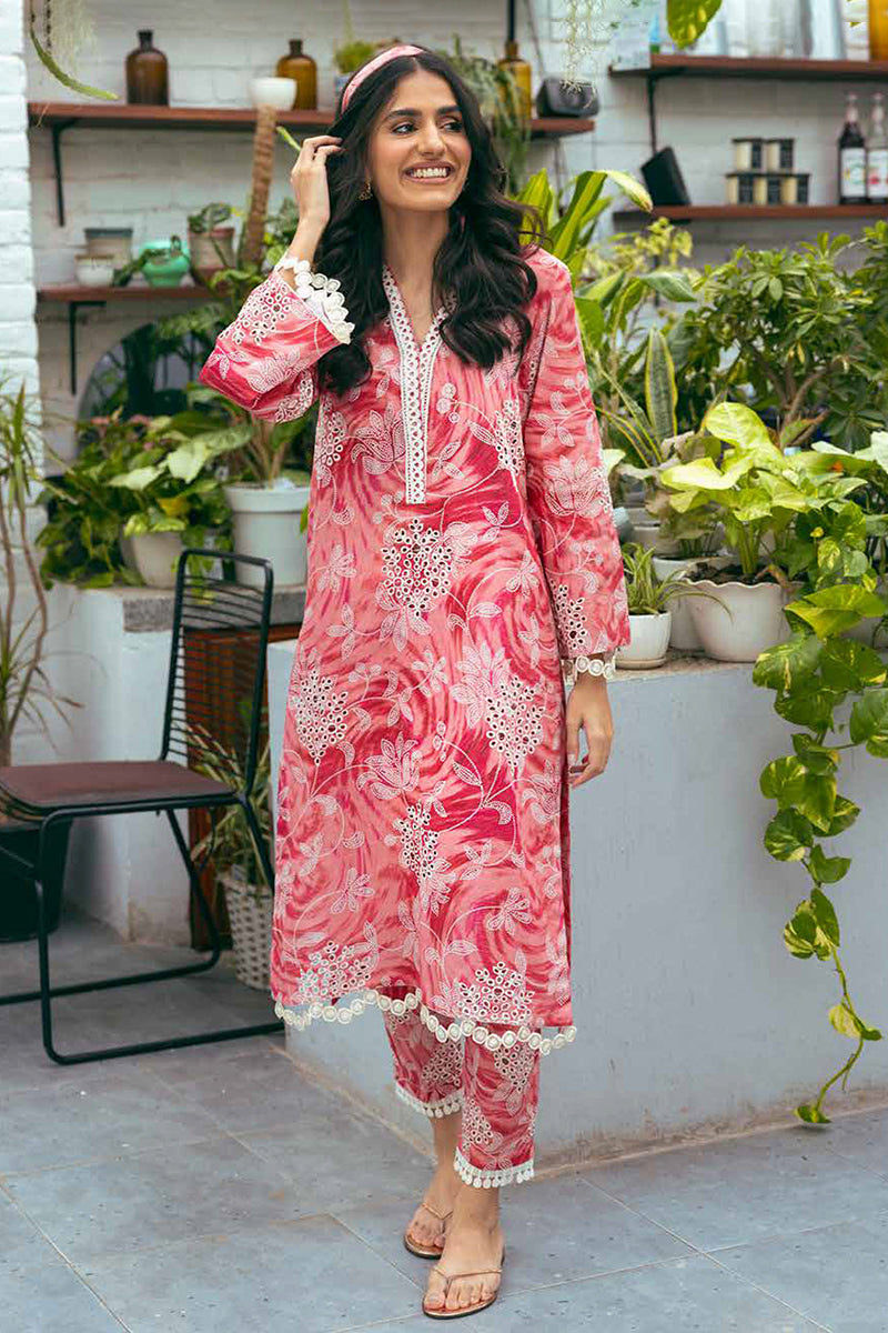 Nureh - Ballerina - Embroidered Khaddar Chikankari Collection '22