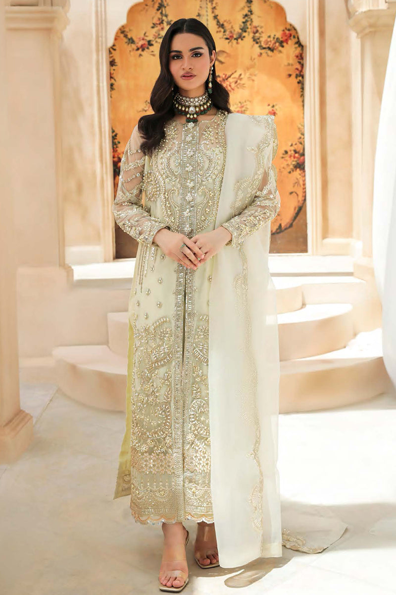 Freesia - Parizah Unstitched Embroidered Collection '22