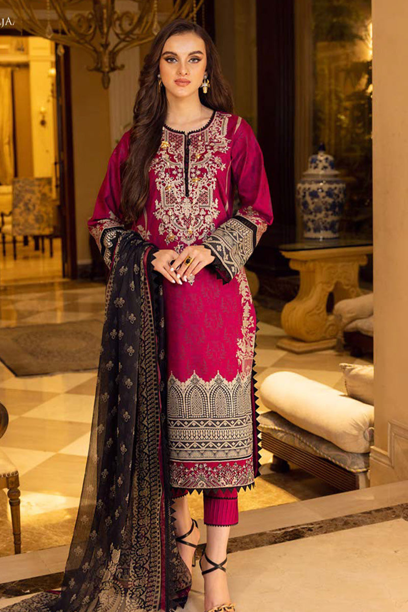 Asim Jofa - Aira Collection - Unstitched Embroidered Lawn '22 Restock