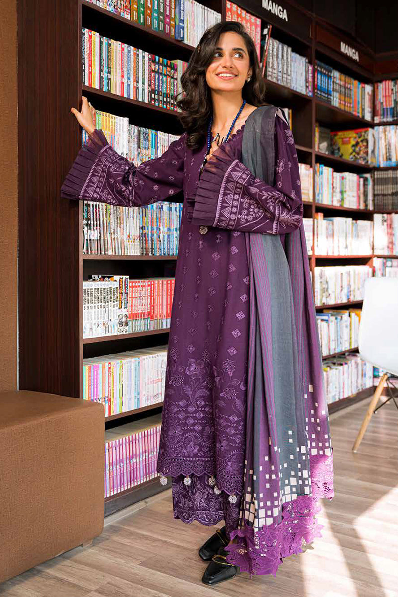 Nureh - Girl Glam Unstitched 3 Piece
