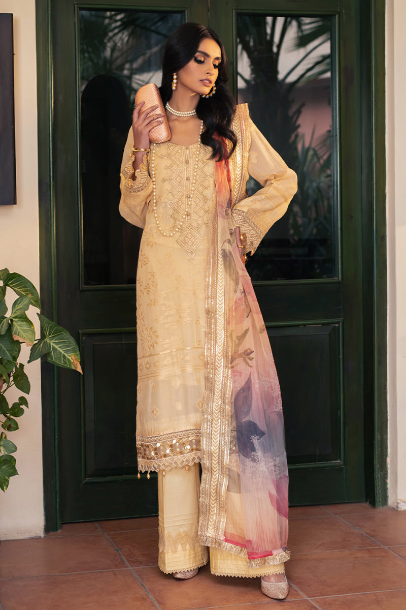 Nureh - Maya Jacquard Unstitched Embroidered Collection
