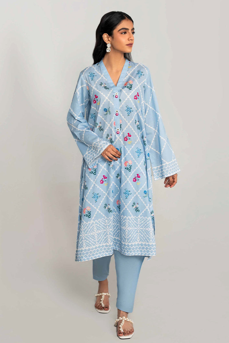 Cross Stitch - Unstitched Daily Lawn Collection