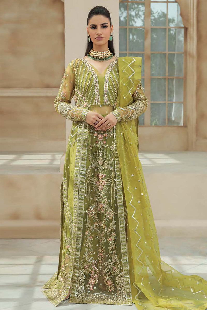 Freesia - Parizah Unstitched Embroidered Collection '22
