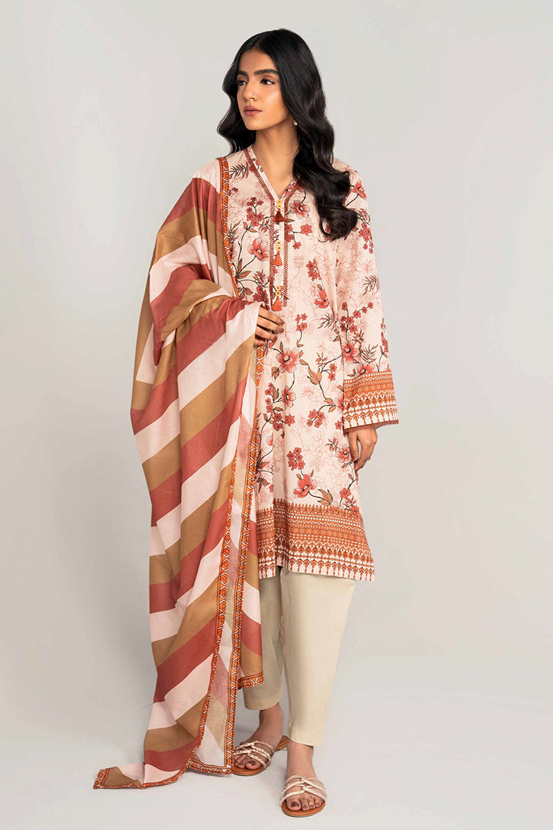 Cross Stitch - Unstitched Daily Lawn Collection