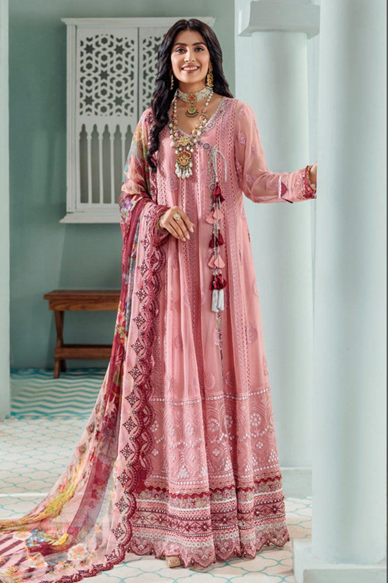 Noor Chiffon Lazerkari by Sadia Asad